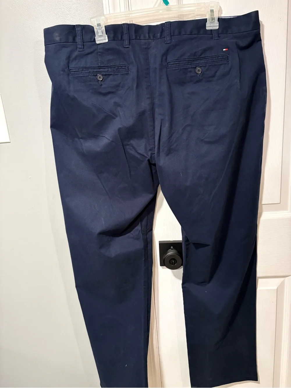Tommy Hilfiger Men's Navy Blue Chino Pants
